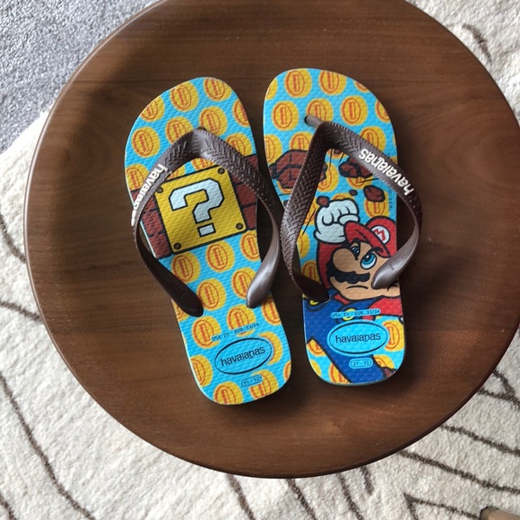 havaianas mario bros flip flops